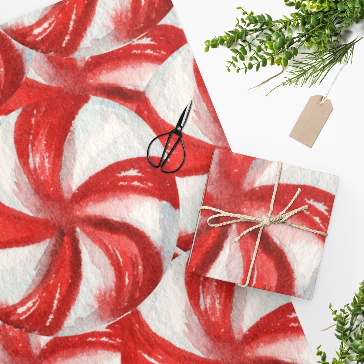 Peppermint Patty Christmas Wrapping Paper