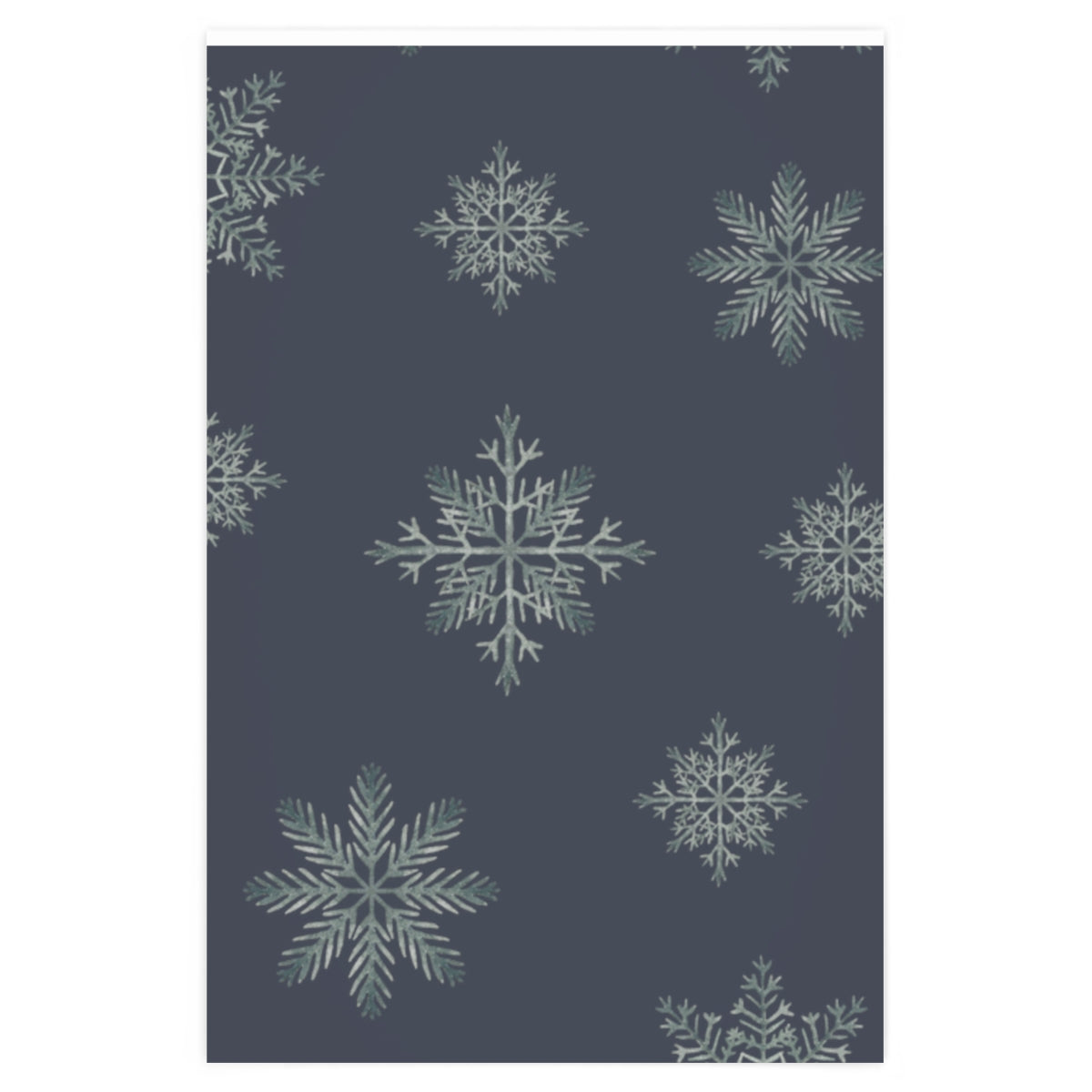 Snowy Nights Christmas Wrapping Paper