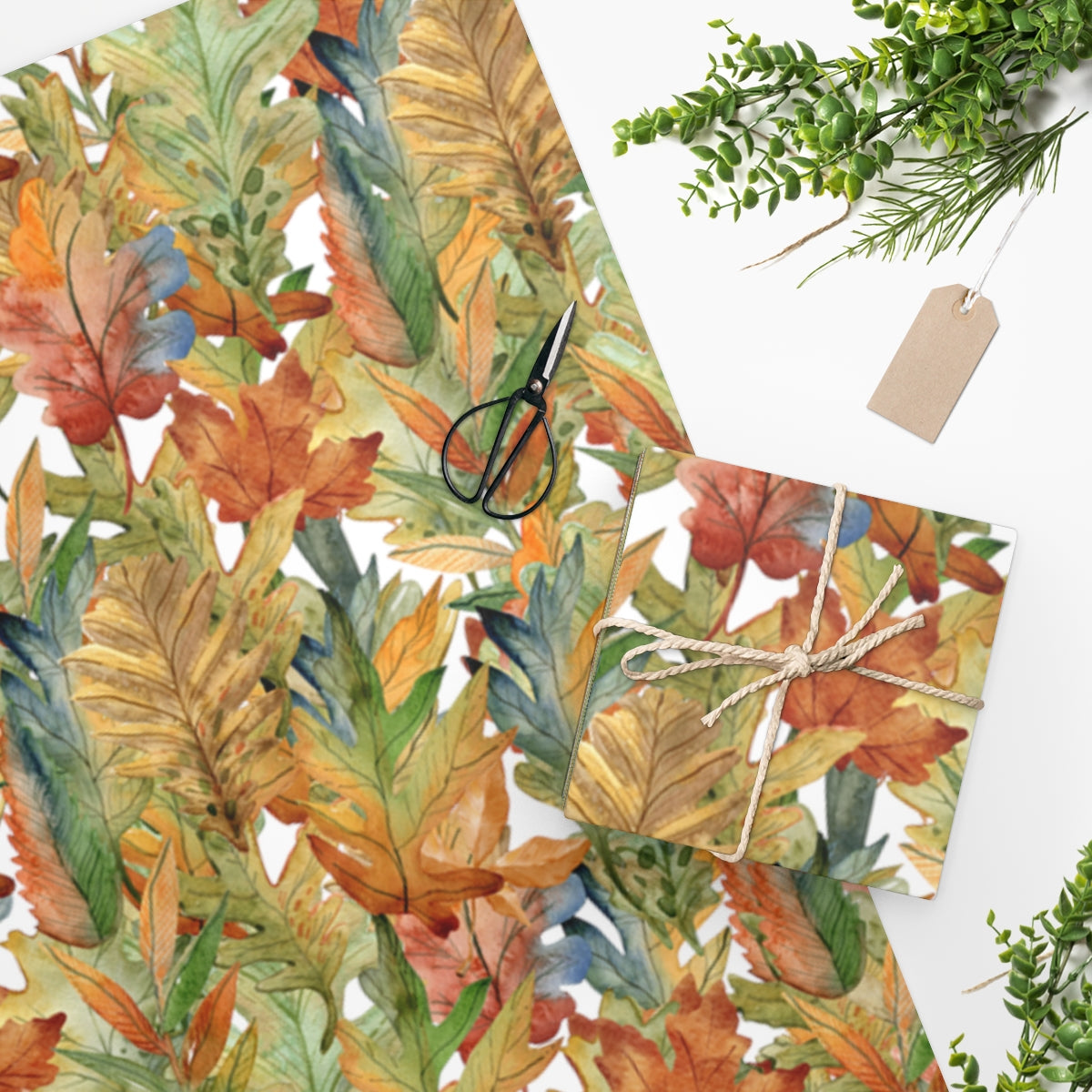 Colors of the Wind Autumn Wrapping Paper