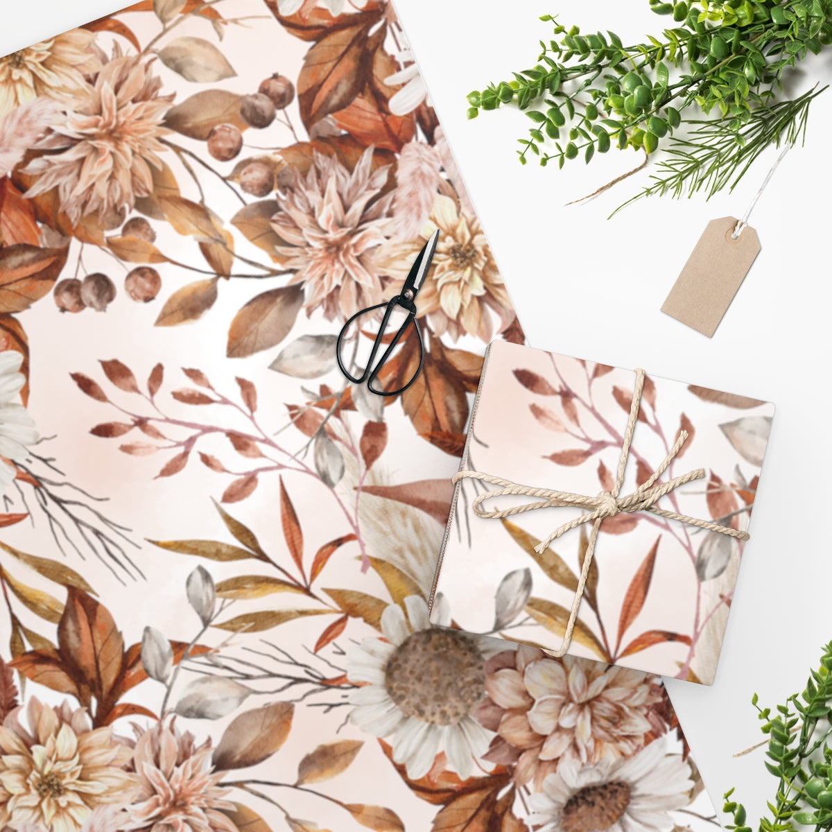 October Morning Autumn Wrapping Paper