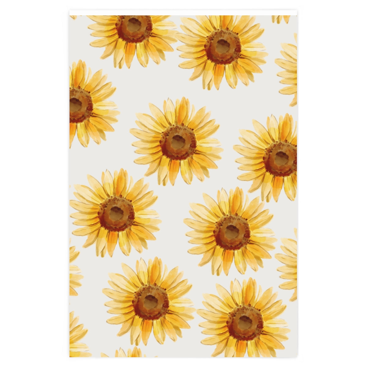 Sunny Flowers Wrapping Paper