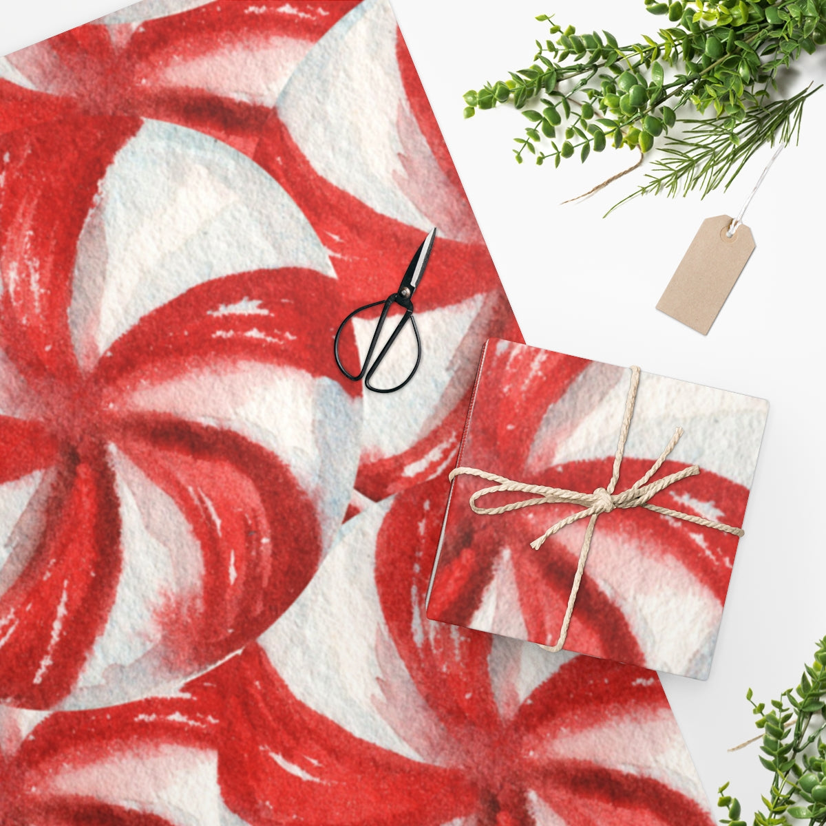 Peppermint Patty Christmas Wrapping Paper