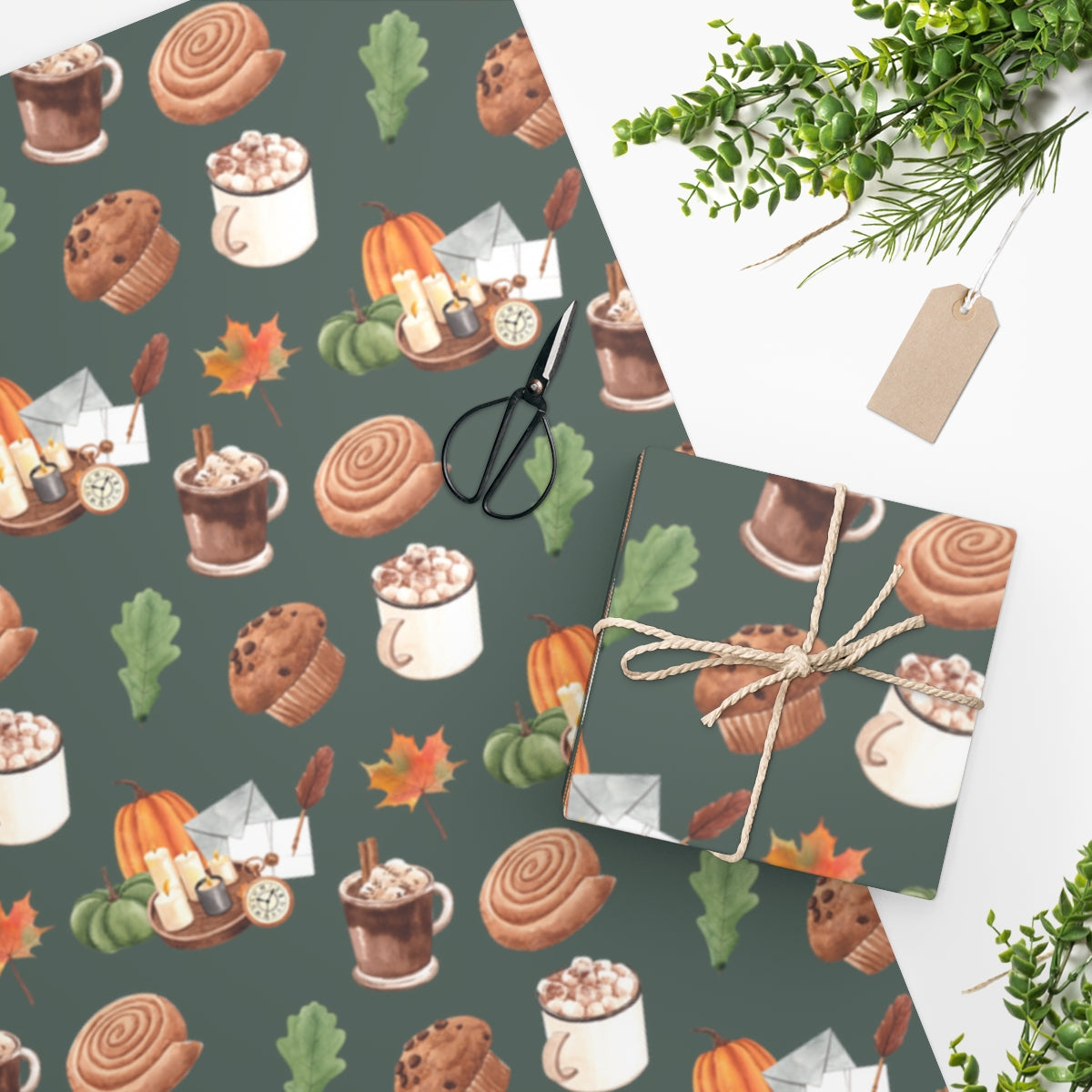 Sweet Treats Autumn Wrapping Paper