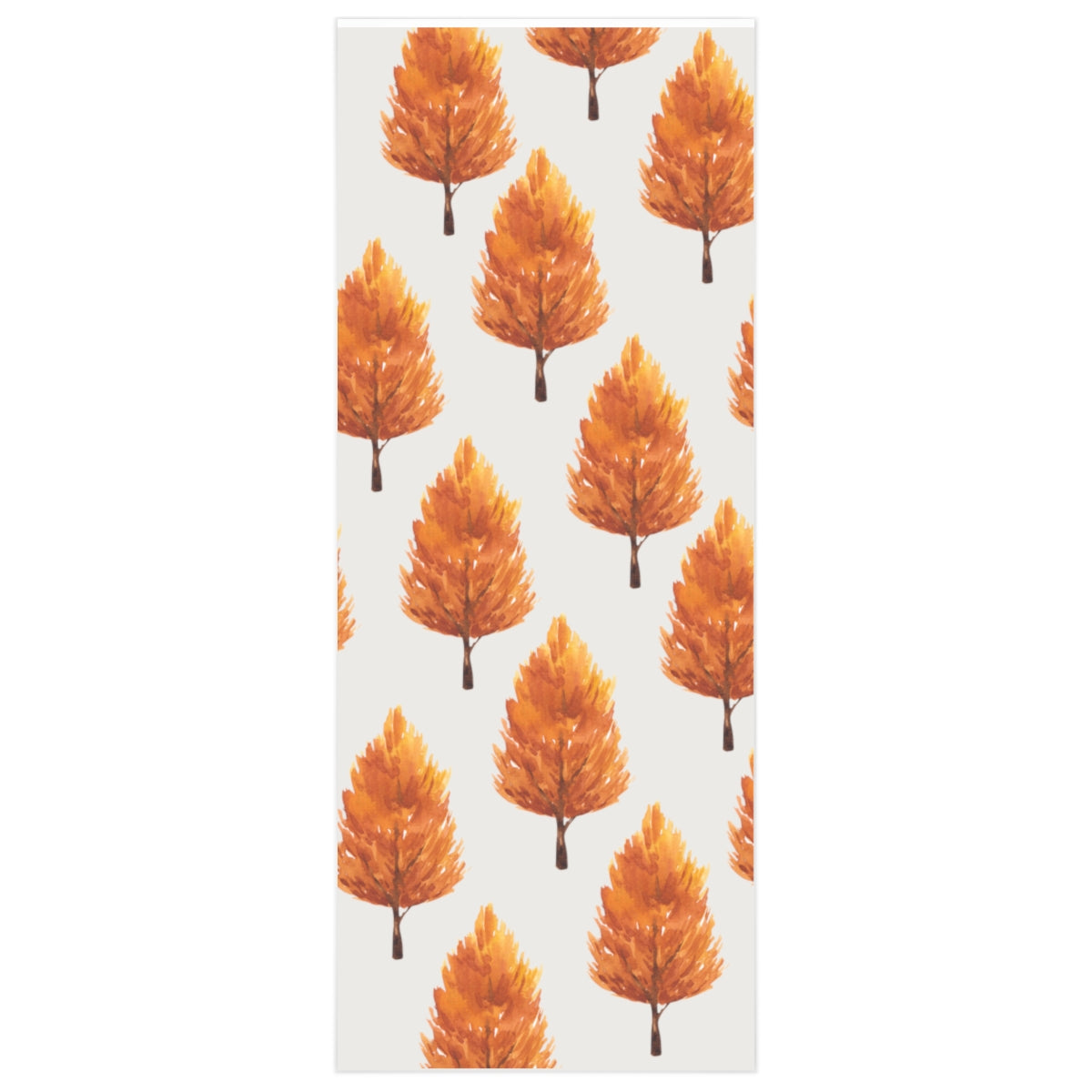 White Maple Woods Autumn Wrapping Paper