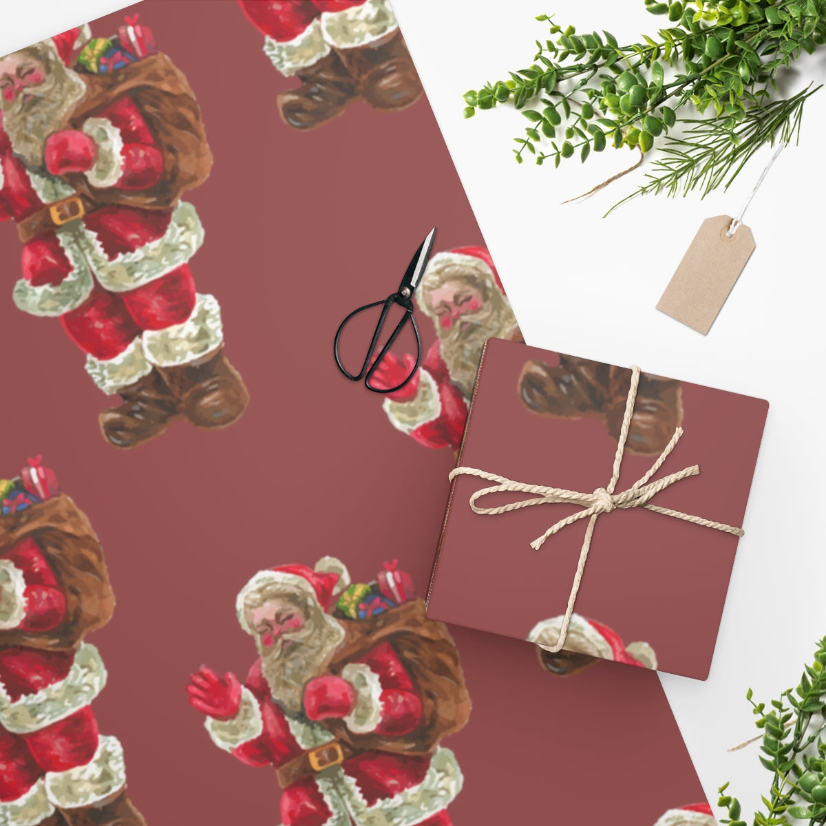 Copy of Colorful Maple Leaves Autumn Wrapping Paper