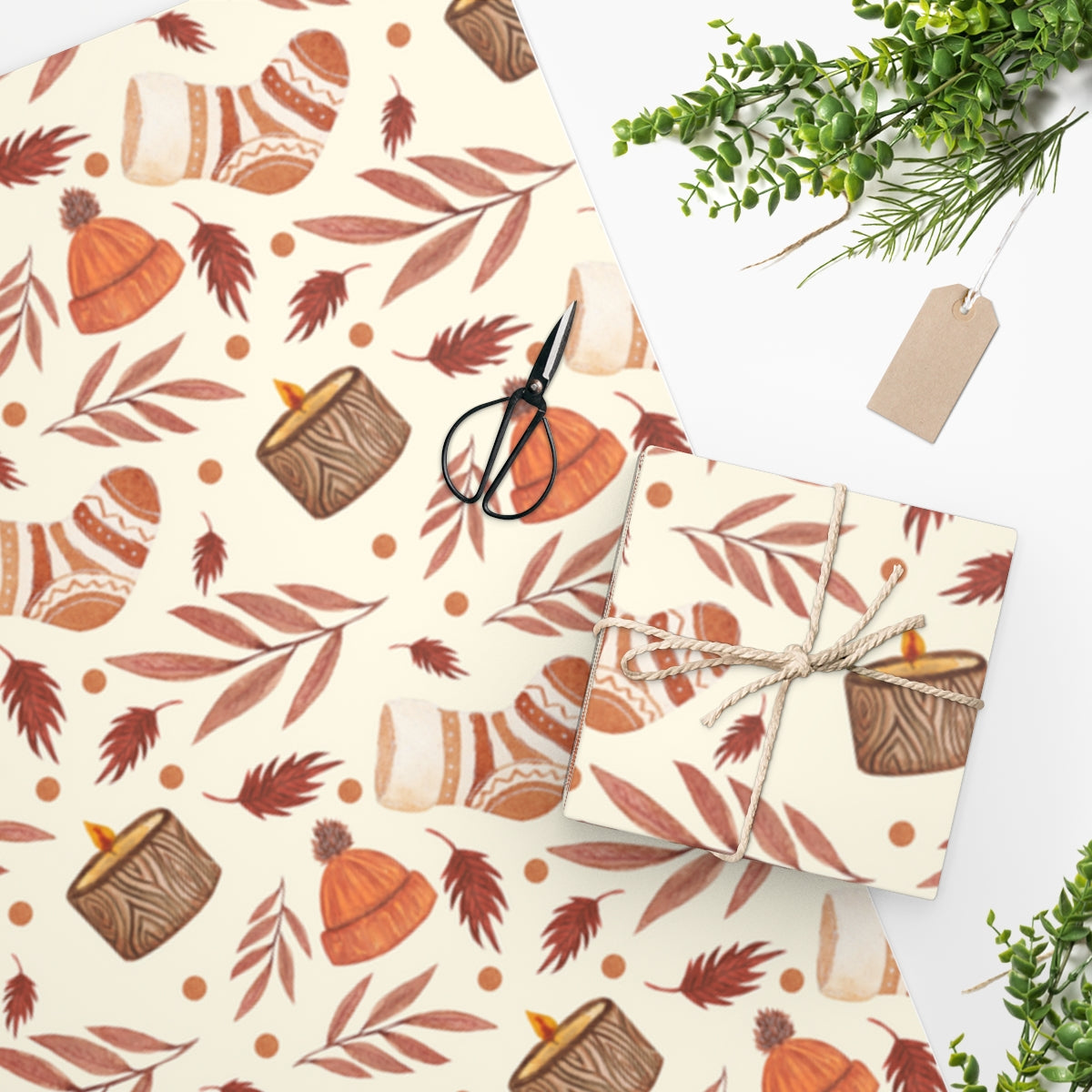 Autumn Mornings Autumn Wrapping Paper