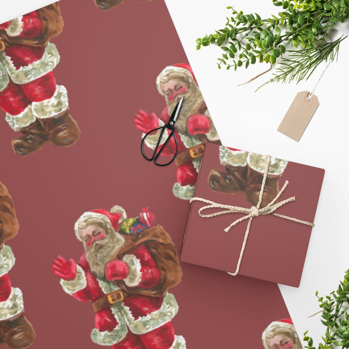 Copy of Colorful Maple Leaves Autumn Wrapping Paper