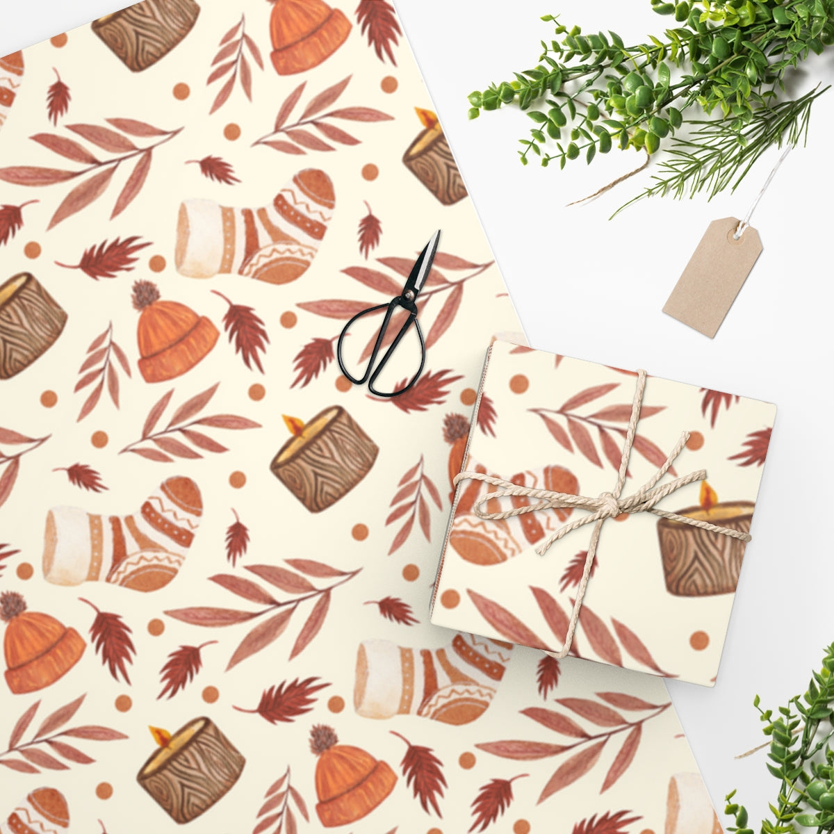 Autumn Mornings Autumn Wrapping Paper