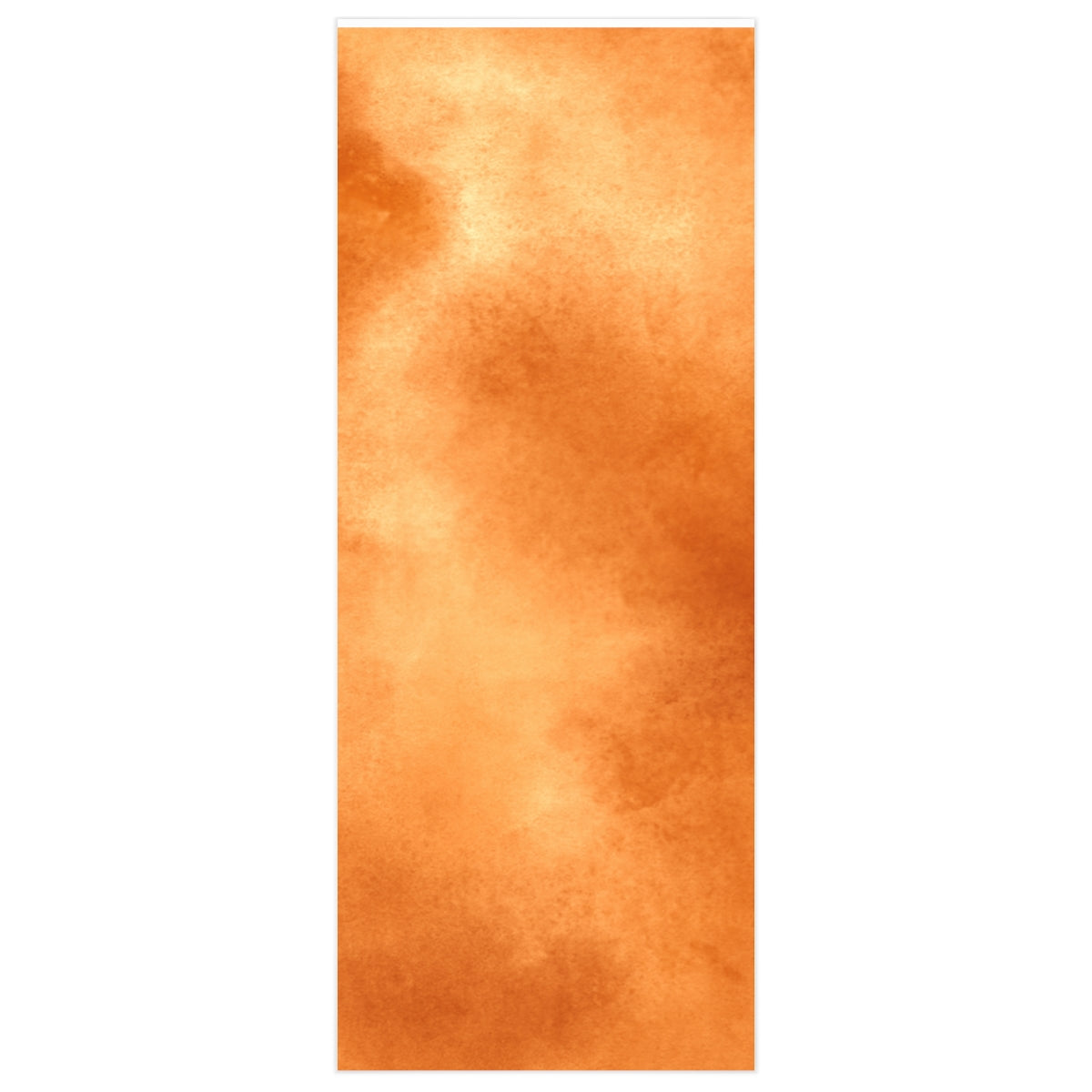 Orange Watercolor Solid Wrapping Paper
