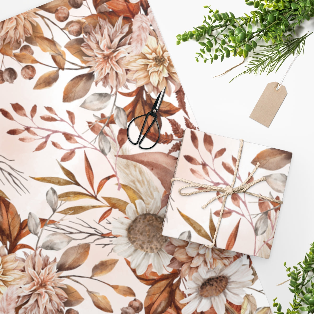 October Morning Autumn Wrapping Paper