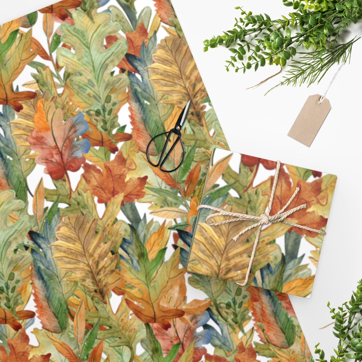 Colors of the Wind Autumn Wrapping Paper