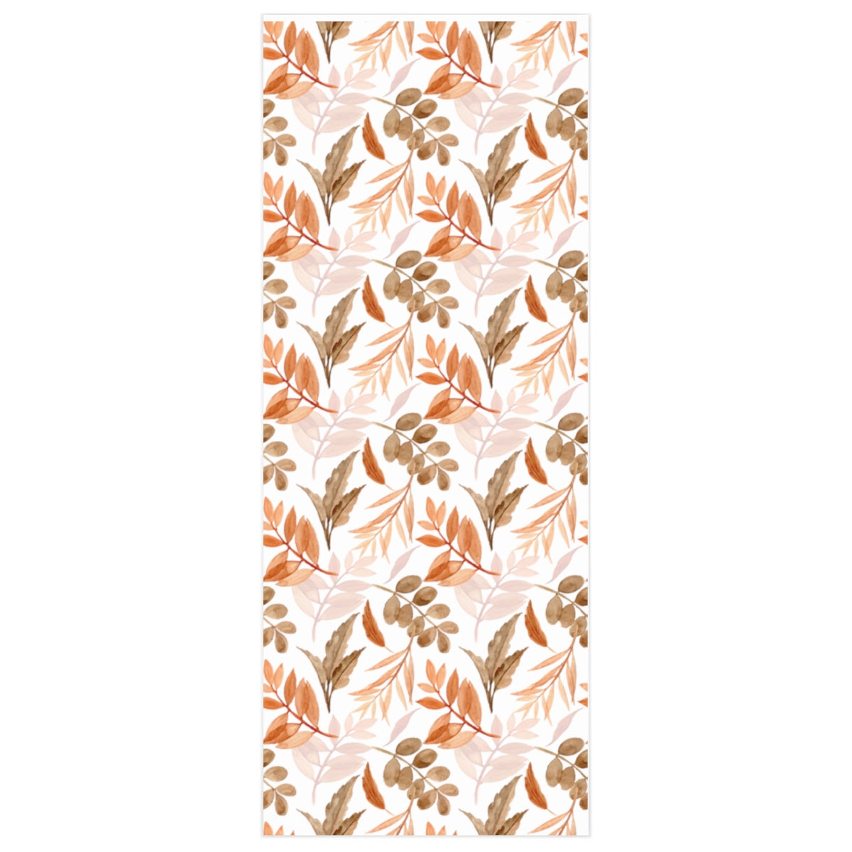 Watercolor Leaves Autumn Wrapping Paper