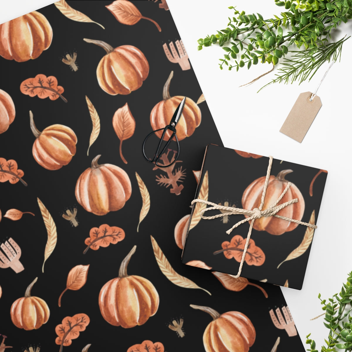 Halloween Harvest Wrapping Paper