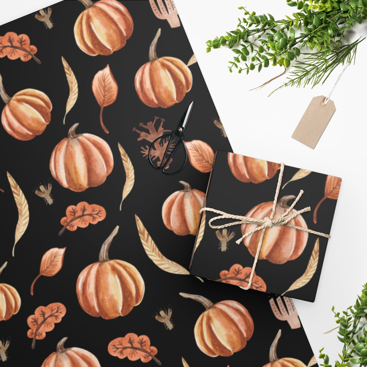 Halloween Harvest Wrapping Paper