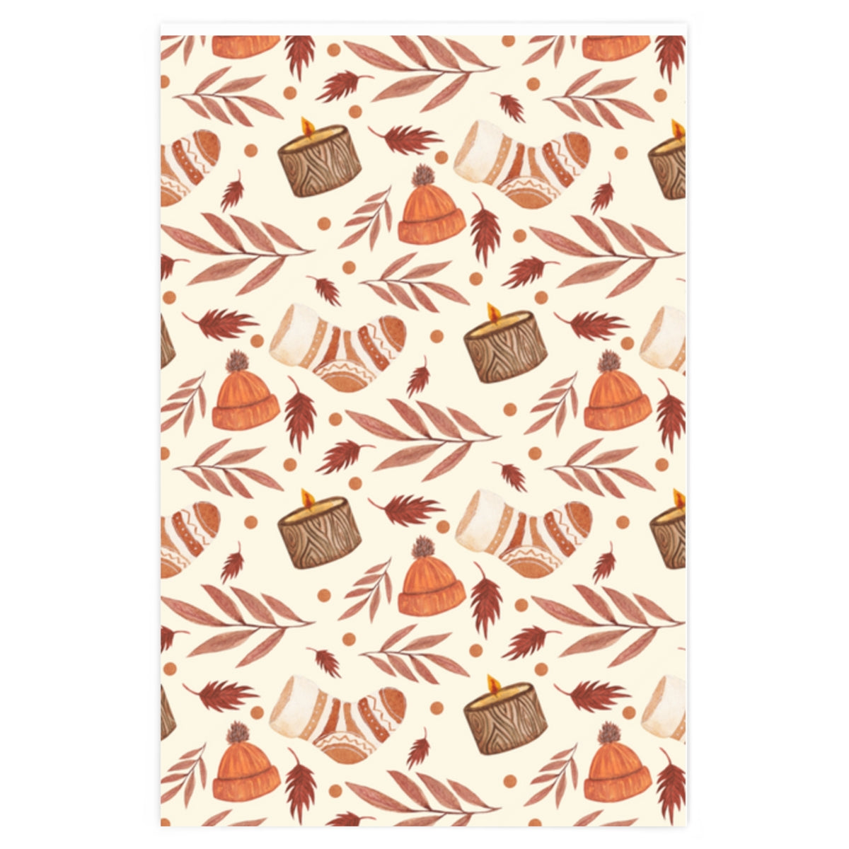 Autumn Mornings Autumn Wrapping Paper