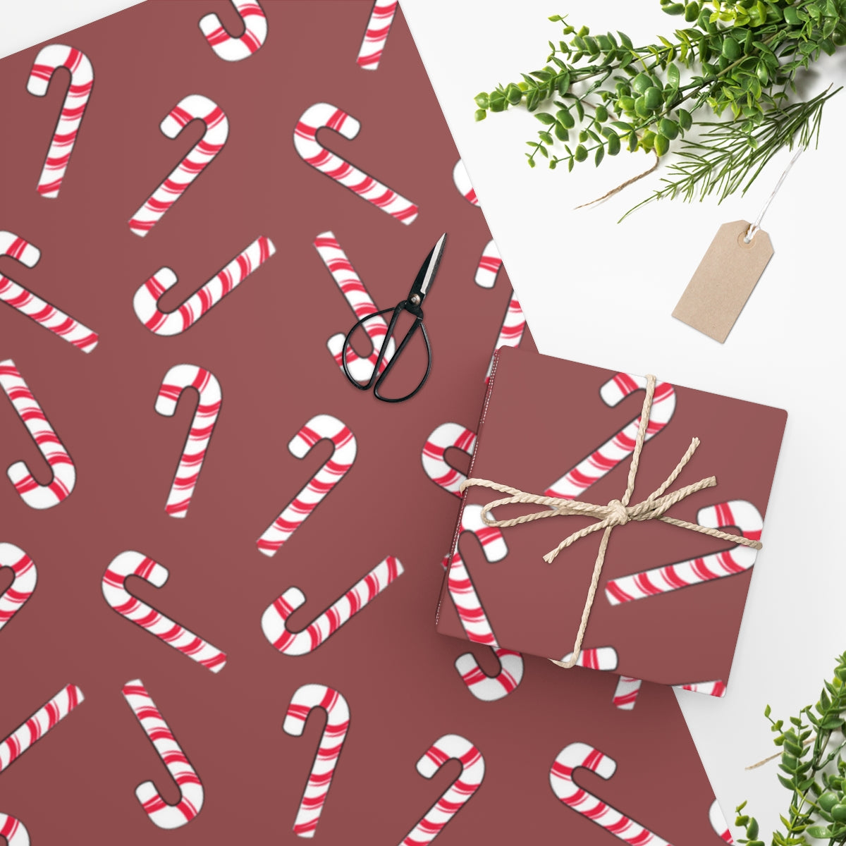Candy Cane Lane Christmas Wrapping Paper