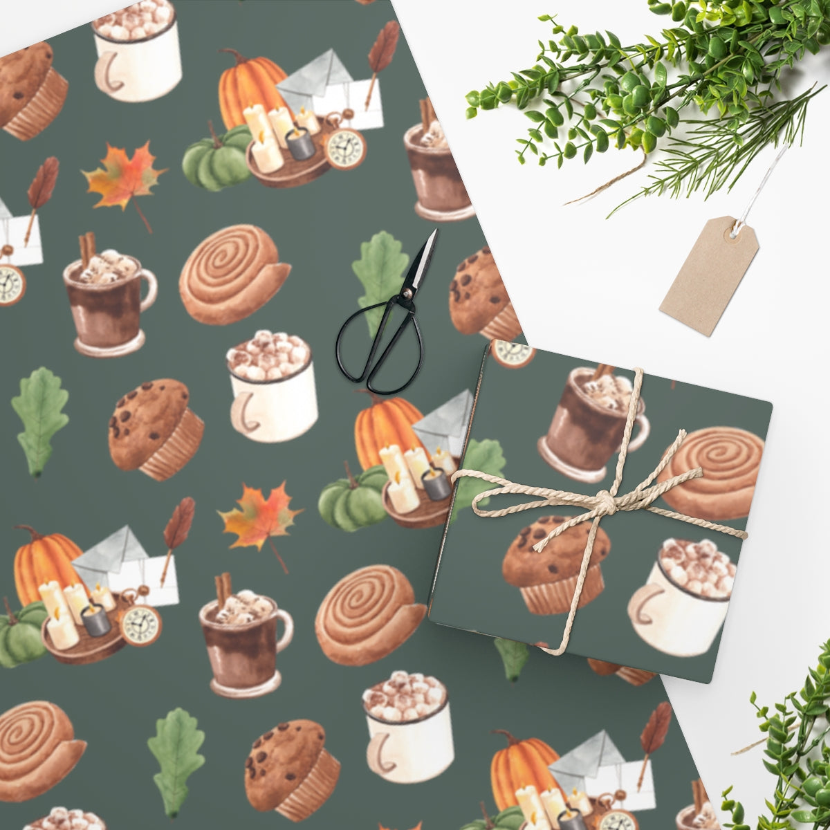 Sweet Treats Autumn Wrapping Paper