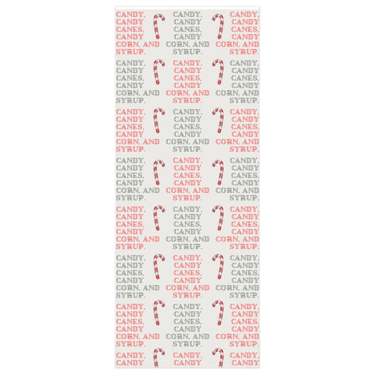 Elf Candy of All Kinds Christmas Wrapping Paper