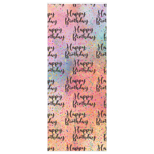 Confetti Birthday Wrapping Paper