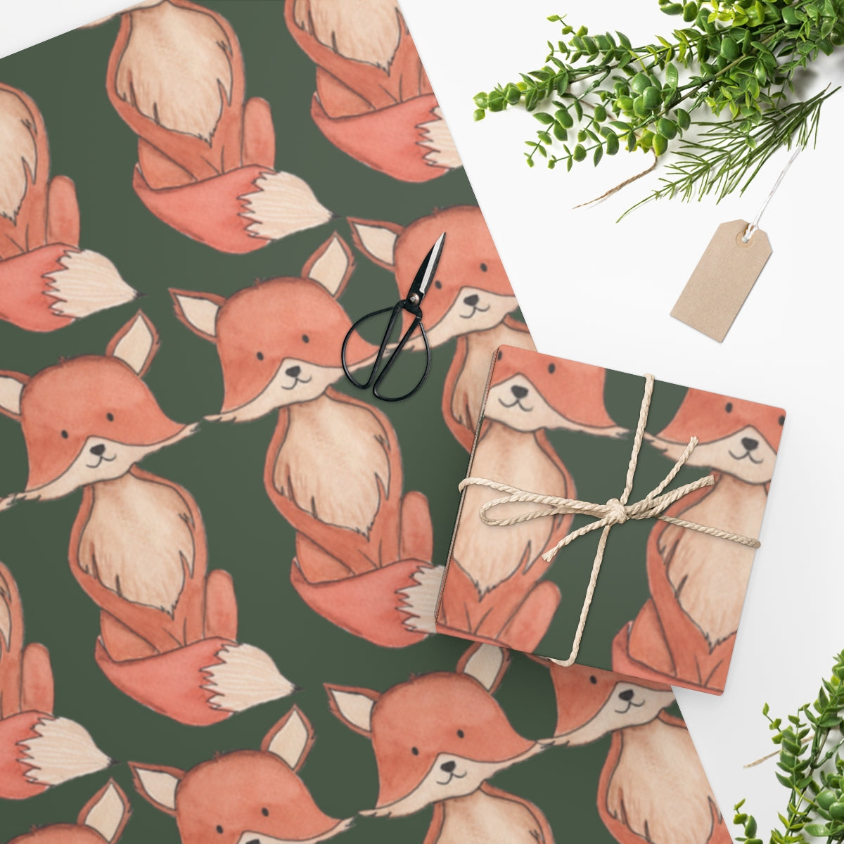 Fox Trott Wrapping Paper